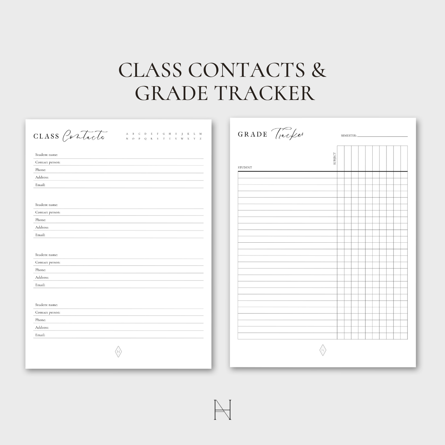 Teacher's Editable Planner Bundle