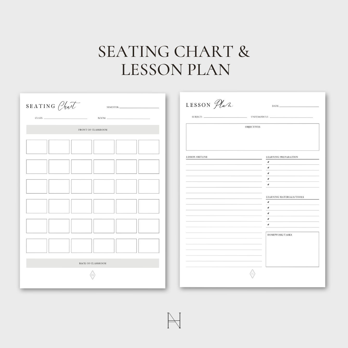 Teacher's Editable Planner Bundle