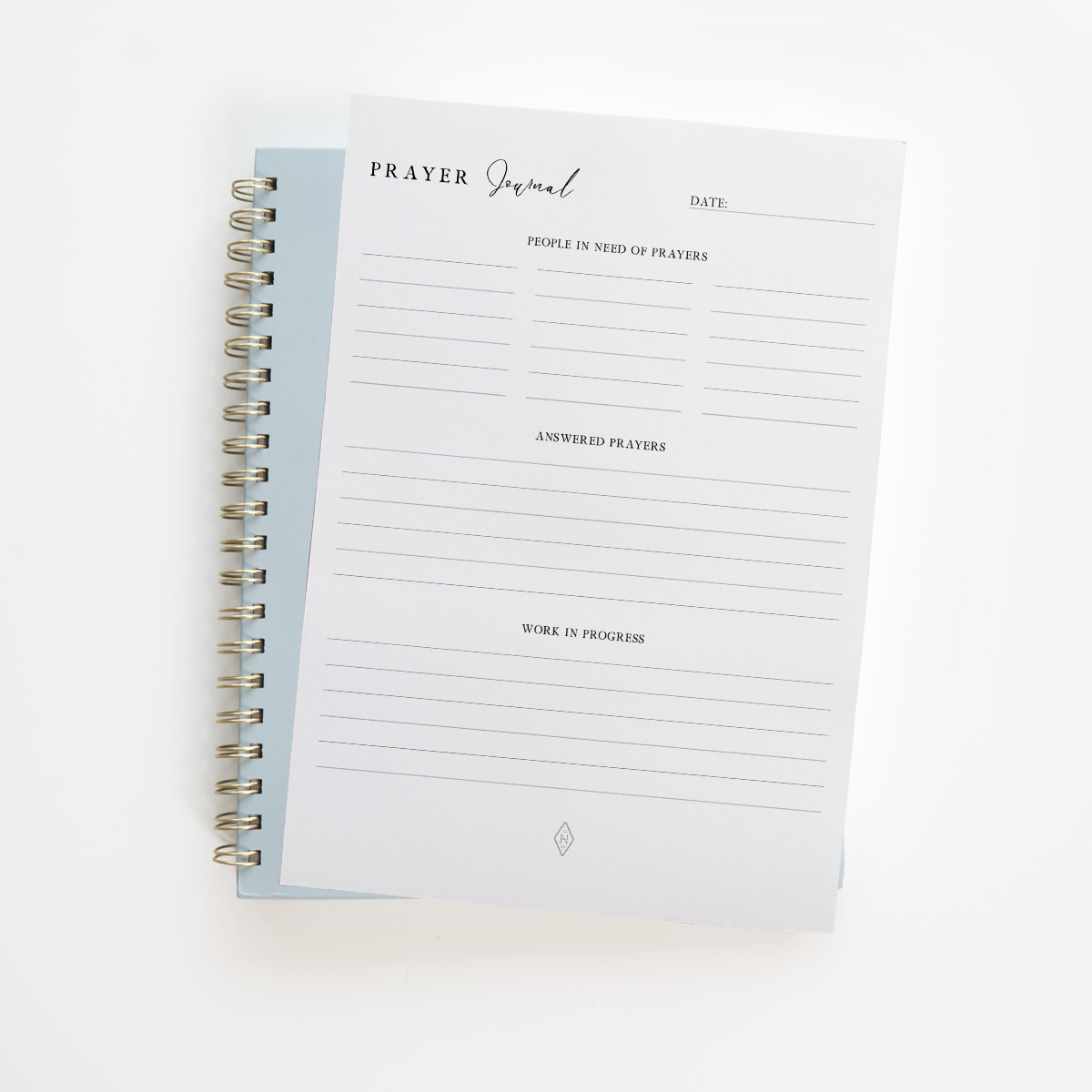 Prayer Journal Insert