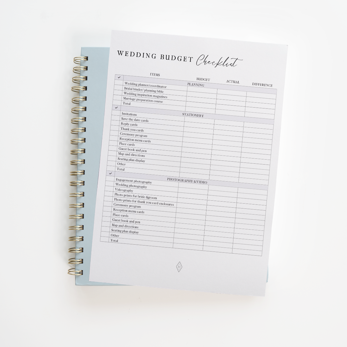 Wedding Organization Collection